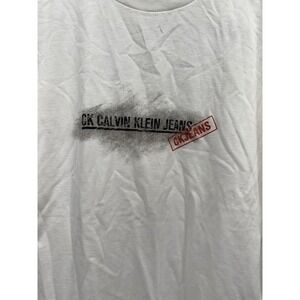 Vintage Calvin klein Jeans Men's Tee Shirt Short Sleeve Size L NWT